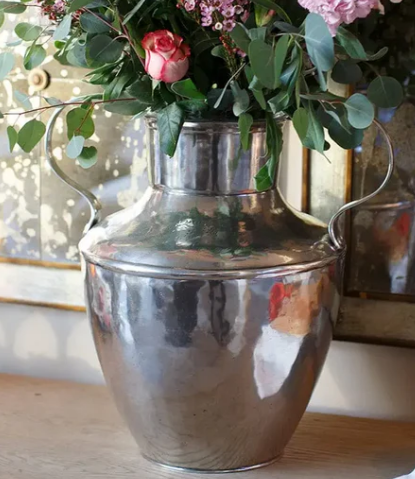 Vintage Pewter Large 2-Handled Urn (by Arte Italica)