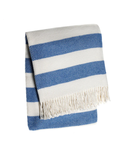 Candy Stripe Throw Blanket