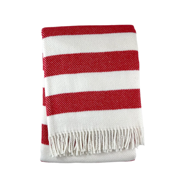 Candy Stripe Throw Blanket