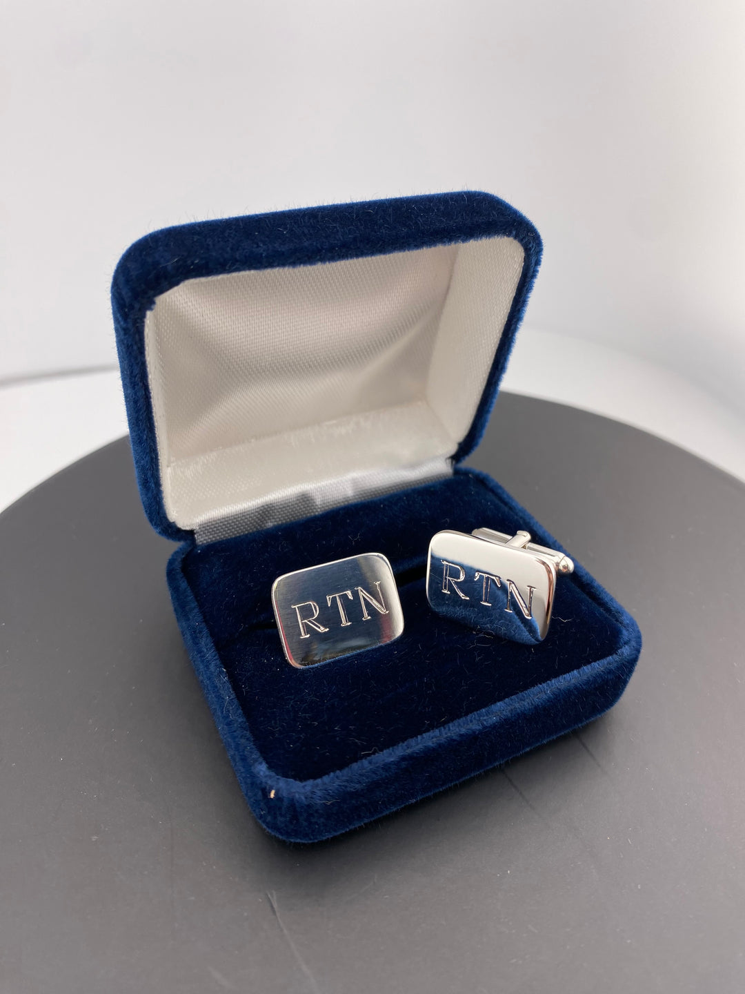 Large Rectangle Cufflinks (Gold or Silver)