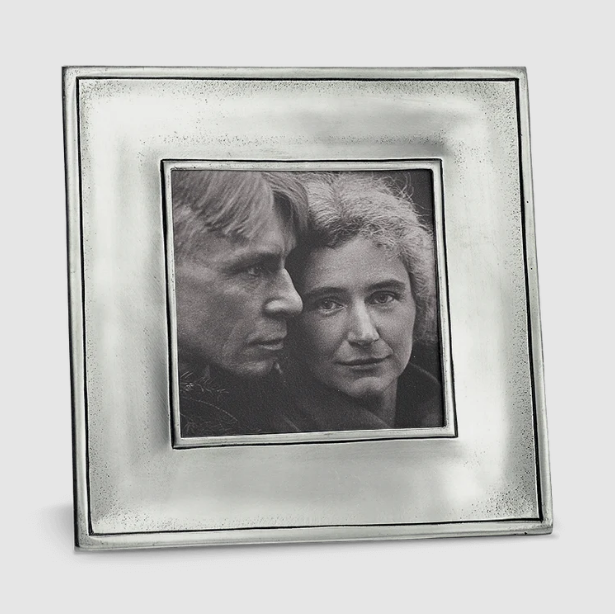 Square Lombardia Frames (Match Pewter)