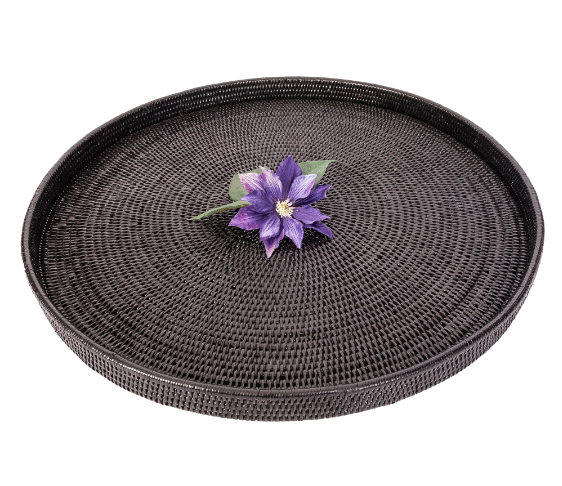Round Rattan Tray (6 Sizes)
