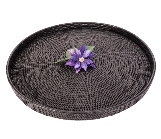 Round Rattan Tray (4 Sizes)