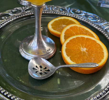 Vintage Slotted Charcuterie Spoon (By Arte Italica)