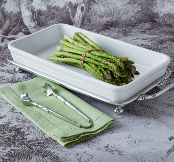Convivio Baking Tray with Handles by Match Pewter