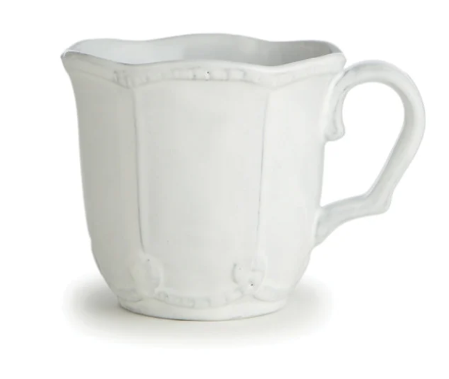 Bella Bianca Beaded Mug by Arte Italica