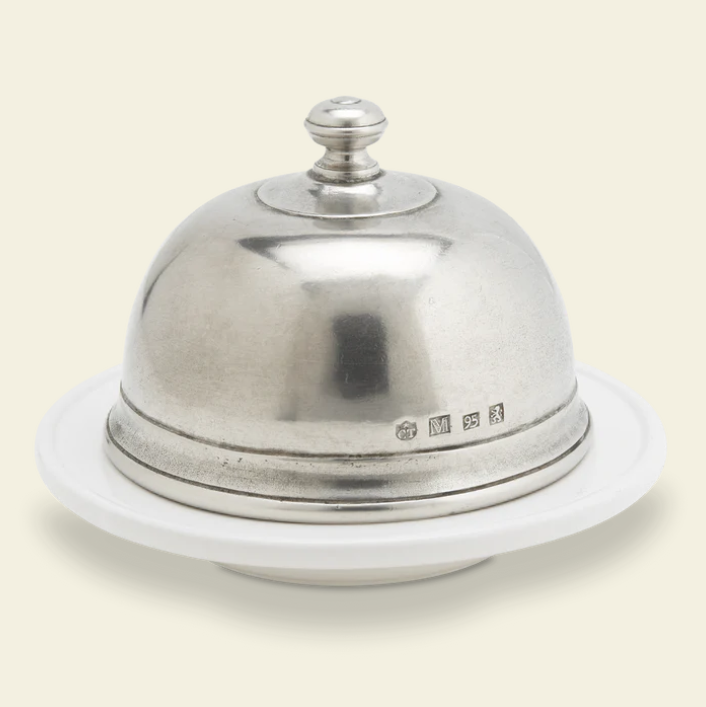Convivio Butter Dome by Match Pewter