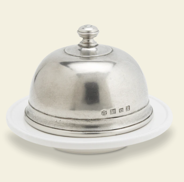 Convivio Butter Dome by Match Pewter