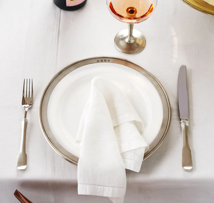 Convivio Dinner Plate by Match Pewter