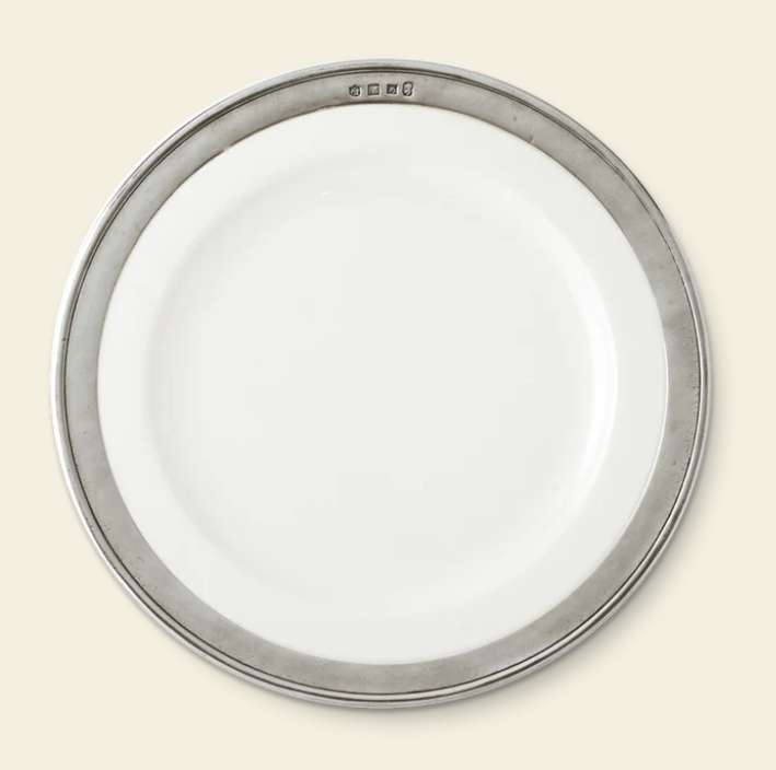 Convivio Dinner Plate by Match Pewter