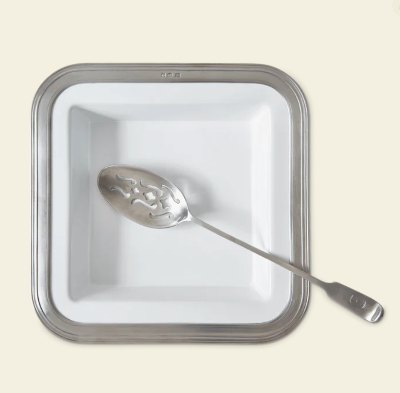 Gianna Square Serving Dish by Match Pewter