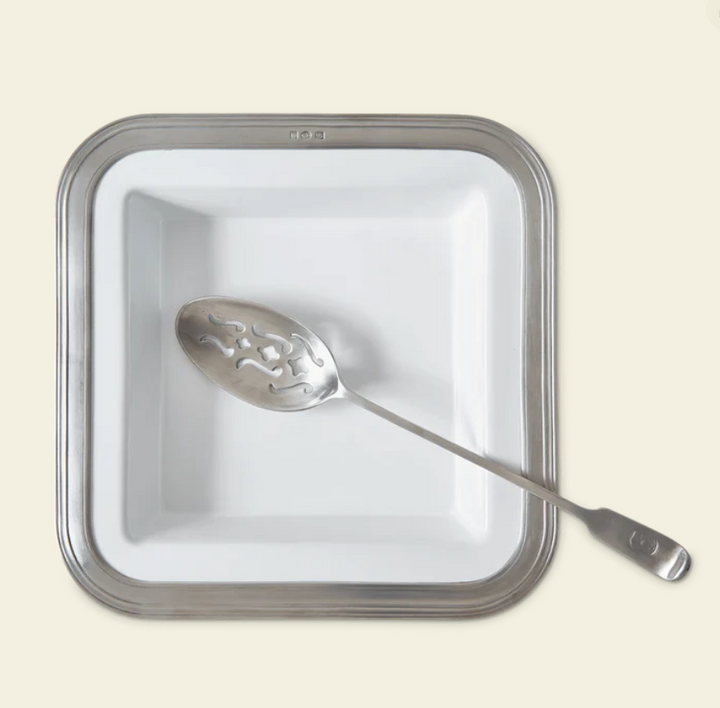 Gianna Square Serving Dish by Match Pewter