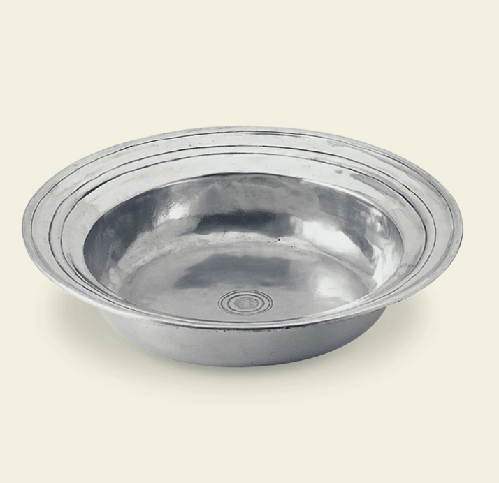 Round Incised Bowls by Match Pewter