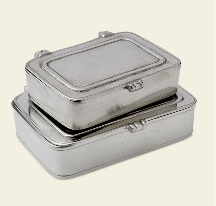 Lidded Box by Match Pewter