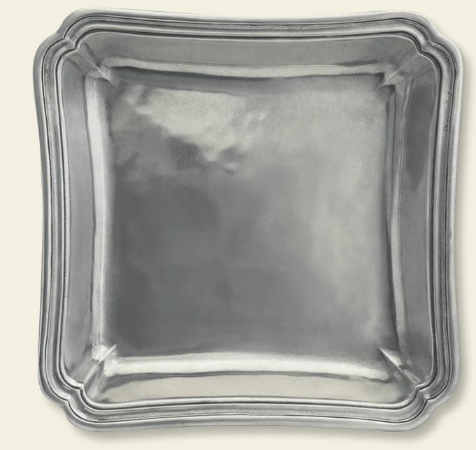 Lorenzo Square Serving Dish by Match Pewter
