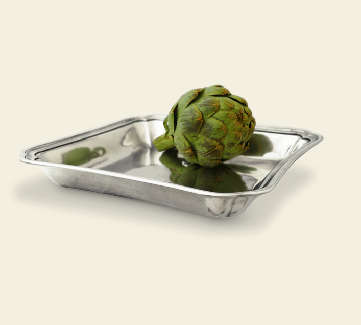 Lorenzo Square Serving Dish by Match Pewter