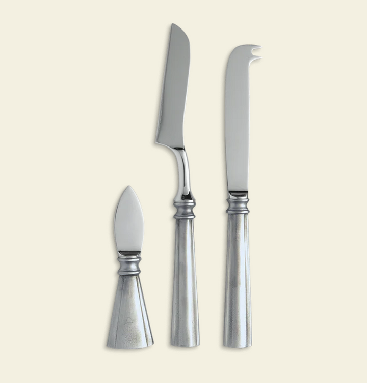 Lucia Cheese Knives by Match Pewter