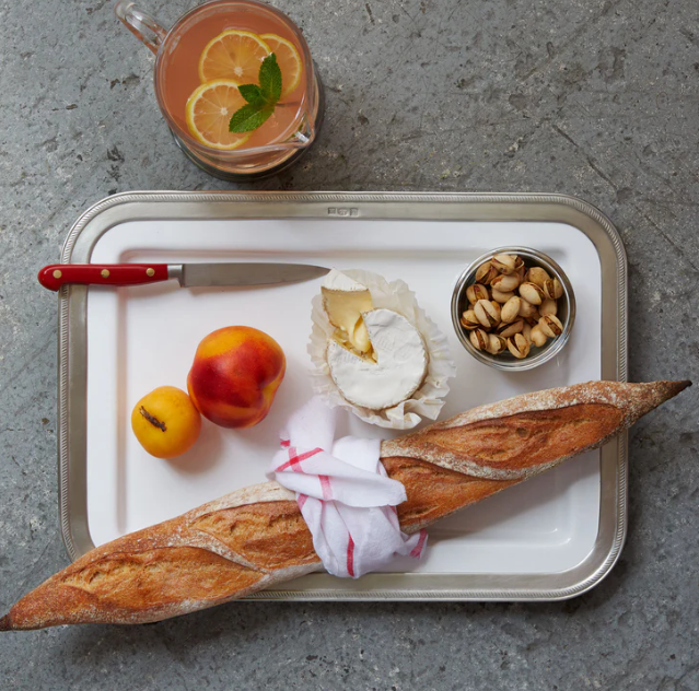 Luisa Rectangular Platters by Match Pewter