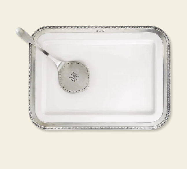 Luisa Rectangular Platters by Match Pewter
