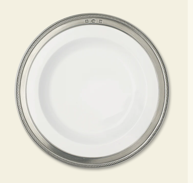Luisa Soup / Pasta Bowl by Match Pewter