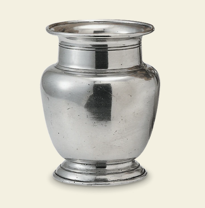 Rimmed Vases by Match Pewter