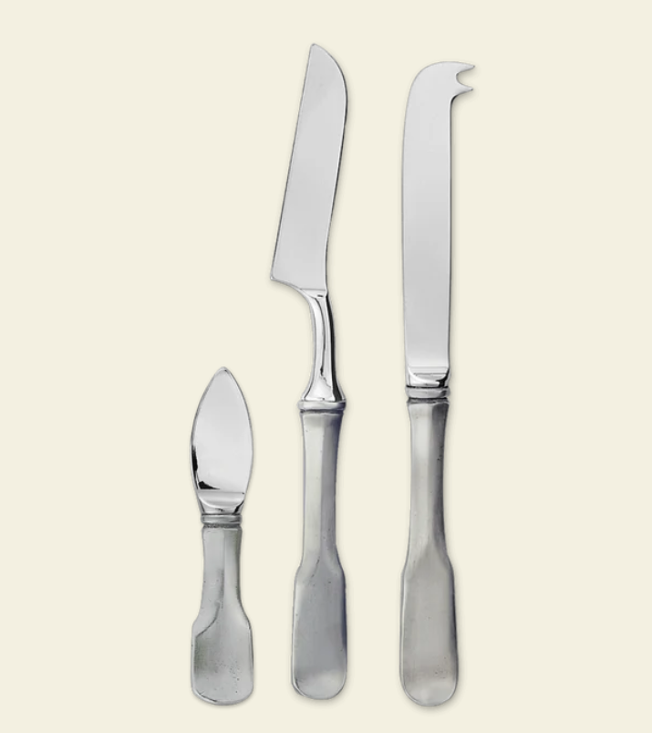 Pewter Cheese Knives by Match Pewter
