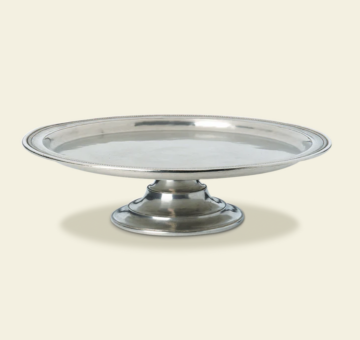 Toscana Pie and Tart Plate By Match Pewter