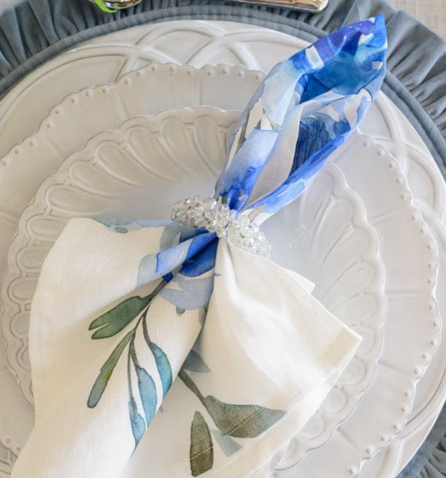 Bella Bianca Pique Salad / Dessert Plate by Arte Italica