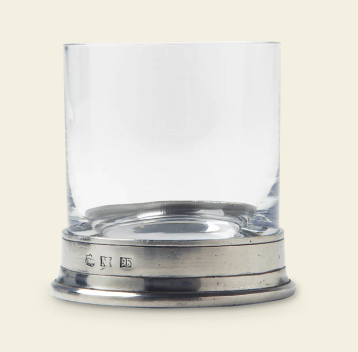 Classic Rocks Glass by Match Pewter