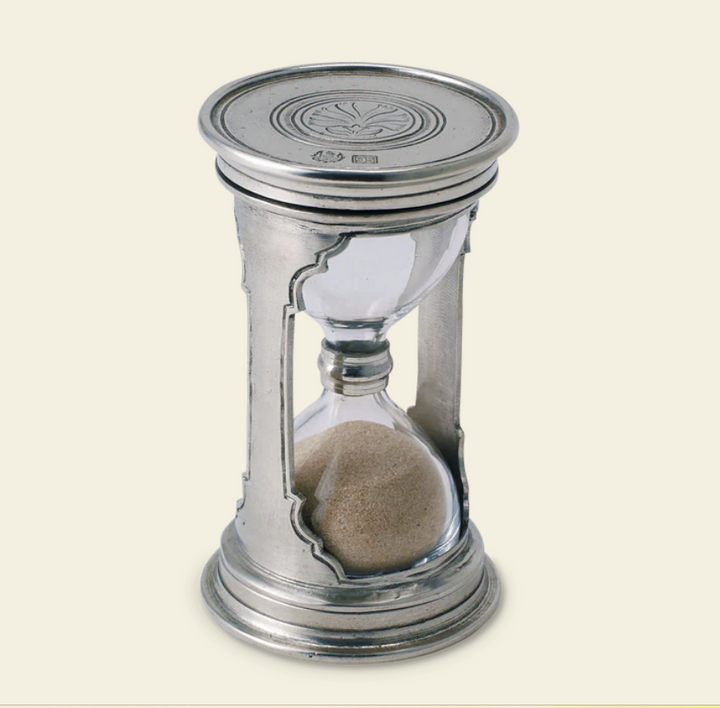 Round Hourglass by Match Pewter