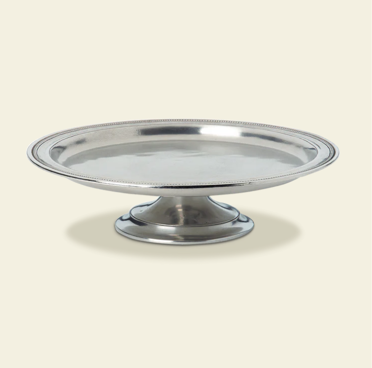Toscana Pie and Tart Plate By Match Pewter