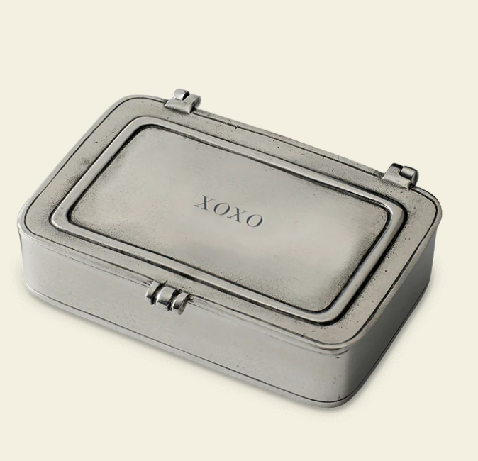 XOXO Boxes by Match Pewter