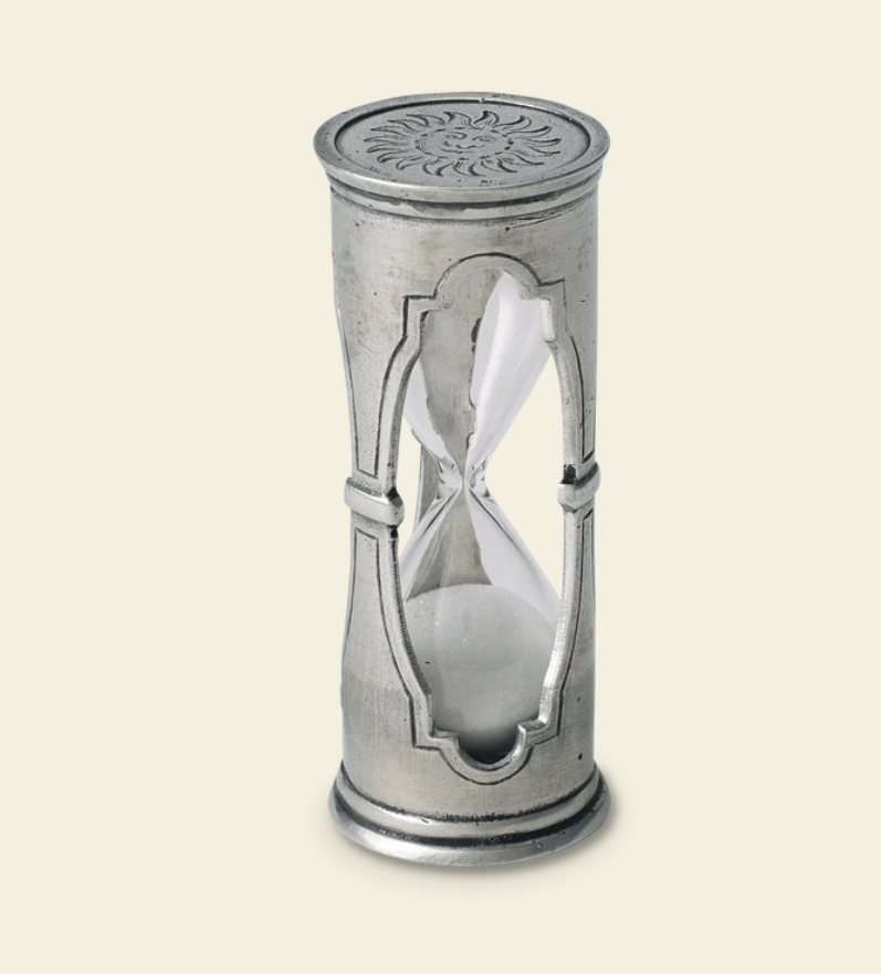 Round Hourglass by Match Pewter