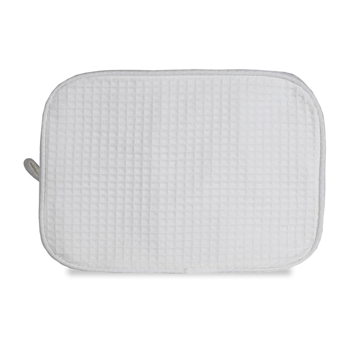 Waffle Weave Cosmetic Bag