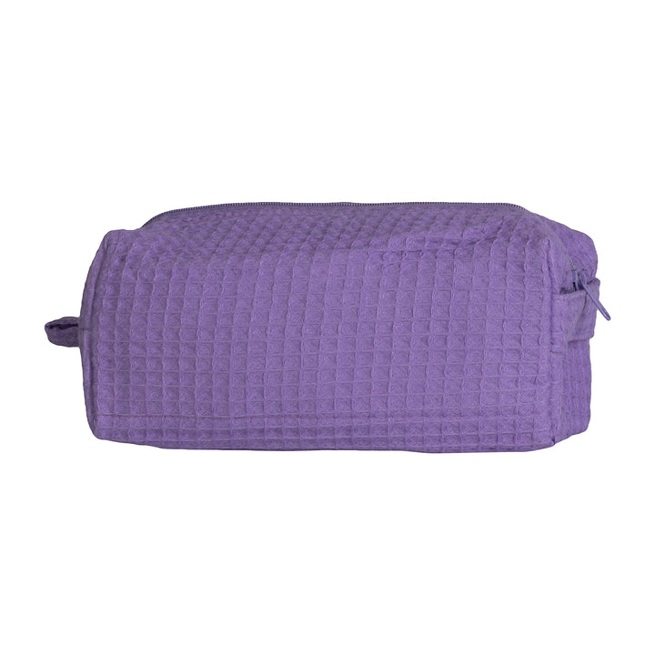 Waffle Weave Cosmetic Bag