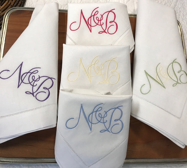 Fine Linen Hemstitched Napkins