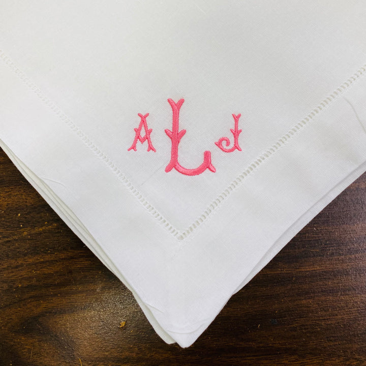 Fine Linen Hemstitched Napkins