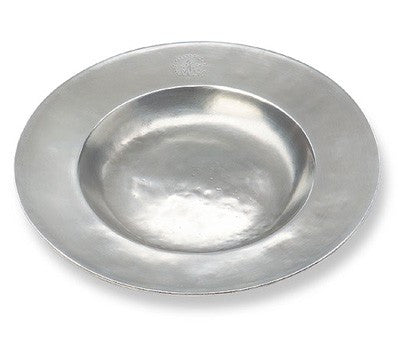 Wide Rimmed Shallow Bowl By Match Pewter