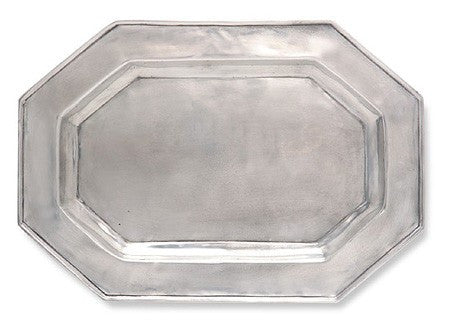 Octagonal Tray For Tureen by Match Pewter