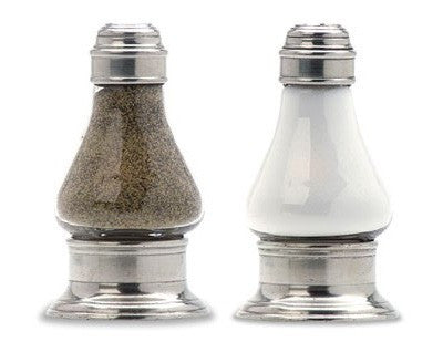 Sienna Salt & Pepper Shaker Set (Match Pewter)