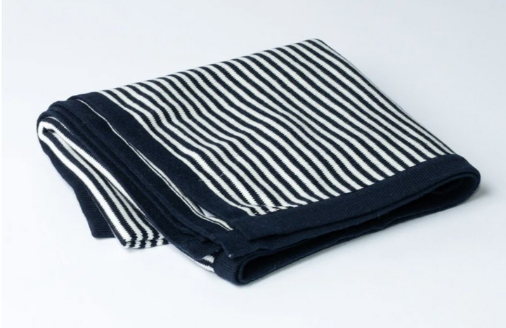 Reversible Striped Blanket