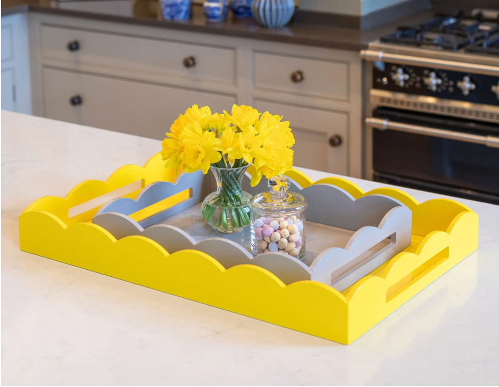 Scalloped Tray