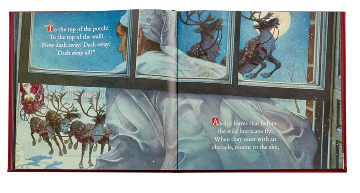 The Night Before Christmas, Clement C. Moore (Leather Bound)