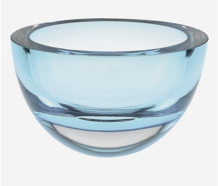 Penelope Mouth Blown Crystal Bowl