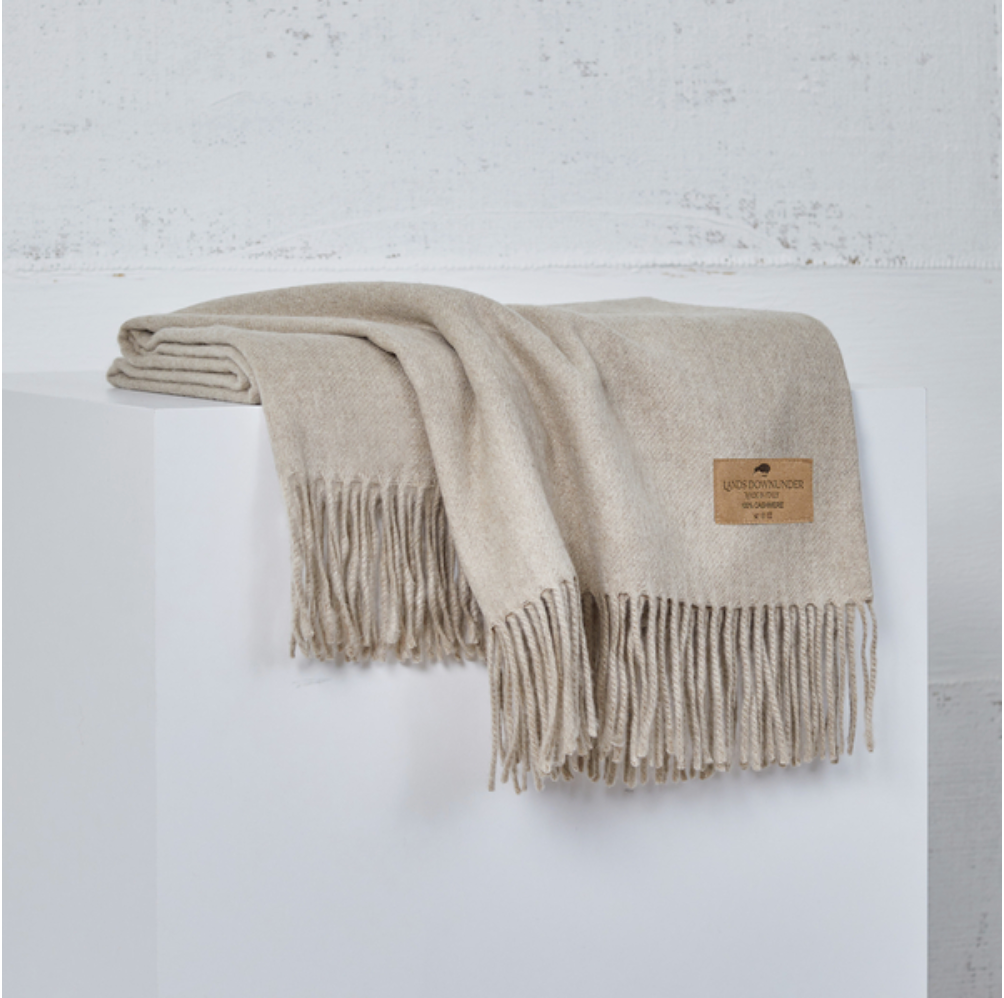 Luxe Italian Cashmere Throws
