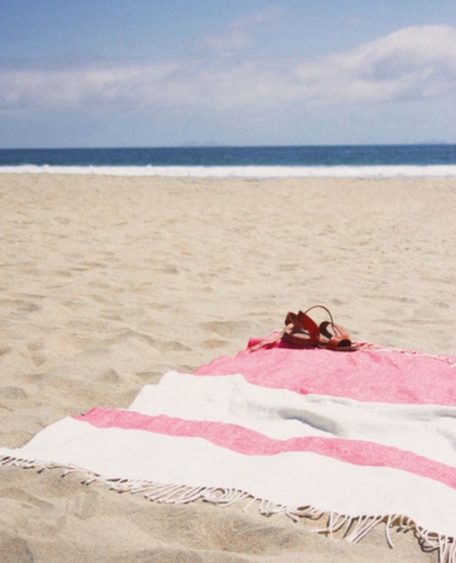 Sydney Herringbone Stripe Throw Blanket