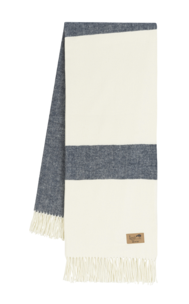 Sydney Herringbone Stripe Throw Blanket