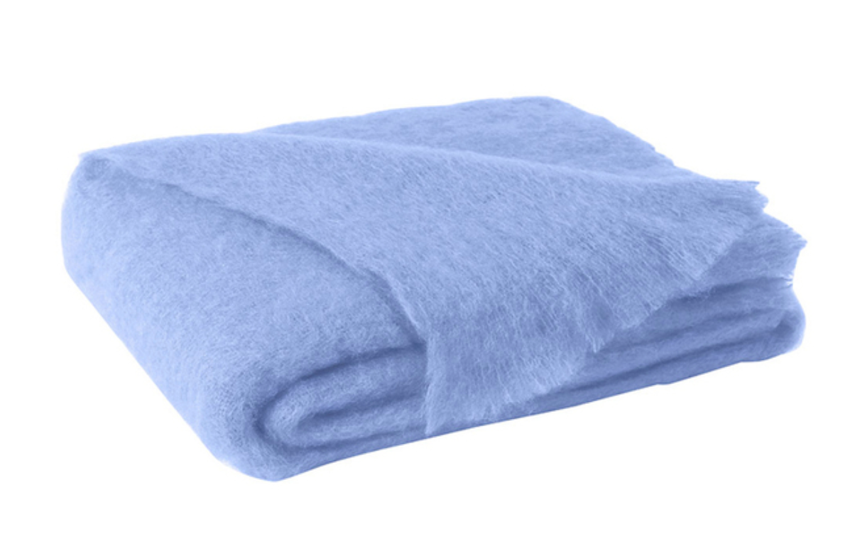 Mohair Throw Blanket - Thumbnail 3