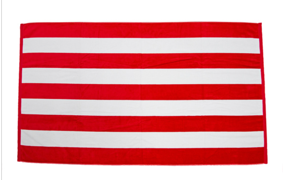 Cabana Striped Beach Towel - Thumbnail 5