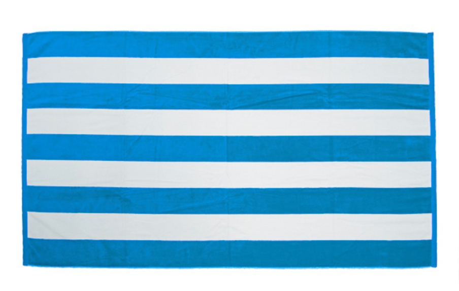 Cabana Striped Beach Towel - Thumbnail 4